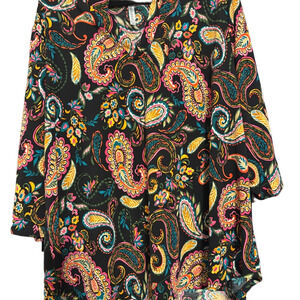 NWOT Dear Scarlett Paisley Print Women's Top - Multicolor
